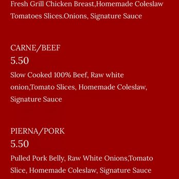 InstaChimi - Menu and prices - Food Trucks Near Me InstaChimi - Menu and prices - Food Trucks Near Me