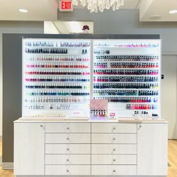 Young Nails & Spa - Selection of polish colors