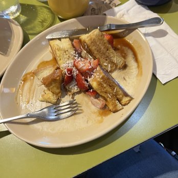 Snooze, an A.M. Eatery - Toast with cream and strawberries - Breakfast & Brunch Near Me - Katy, Texas Snooze, an A.M. Eatery - Toast with cream and strawberries - Breakfast & Brunch Near Me - Katy, Texas