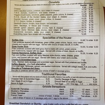 Buffalo Cafe - Menu July 2020 - American Near Me - Twin Falls, Idaho