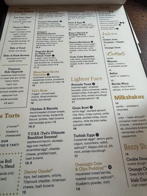 Menu photo 1 Ted's Bulletin Capitol Hill Washington, DC, DC Menu photo 1 Ted's Bulletin Capitol Hill Washington, DC, DC