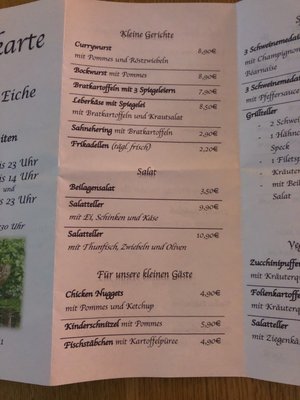 Menu photo 1 Gaststätte Zur Eiche Titz, NW