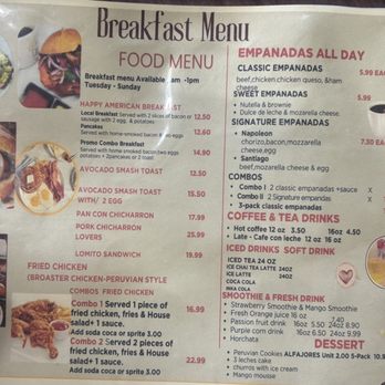 Alpaca Chasqui Charbroiled Chicken - Breakfast menu - Peruvian Near Me - Aurora, Colorado Alpaca Chasqui Charbroiled Chicken - Breakfast menu - Peruvian Near Me - Aurora, Colorado