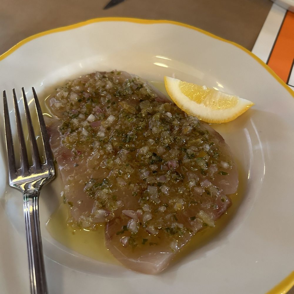 Ciccio - Sicilian sashimi. HEAVENLY - Pizza Near Me - Yountville, California