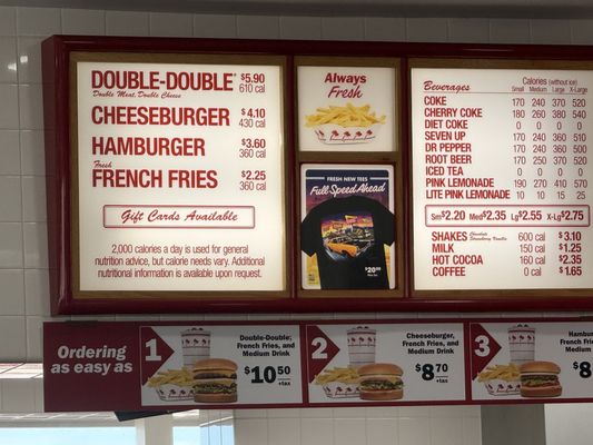 Menu photo 2 In-N-Out Burger Phoenix, AZ Menu photo 2 In-N-Out Burger Phoenix, AZ