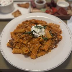 Tula's Kitchen & Cocktails - Italian sausage rigatoni pasta