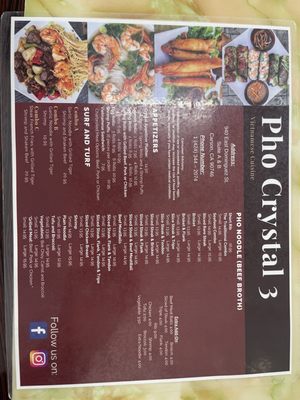 Menu photo 3 Pho Crystal Carson, CA
