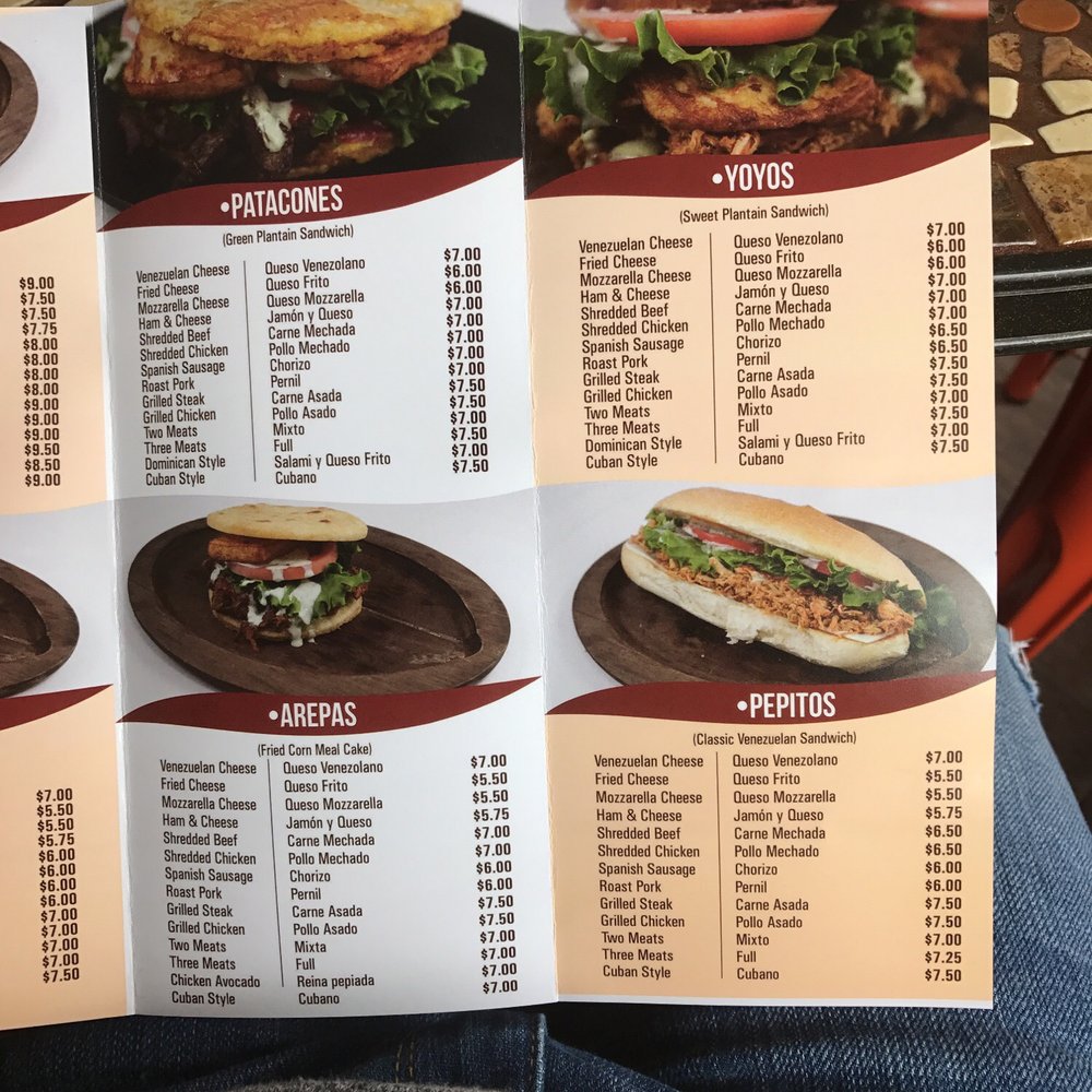 Cachapas Brooklyn - Menu - Venezuelan Near Me - Brooklyn, New York