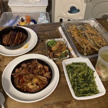 Fortune Cookies - Steamed pork with preserved cabbage Beef and pork intestine in hot chili oil Salted egg with eggplant Watercress with preserved bean curd - Chinese Near Me - Bridgewater, New Jersey
