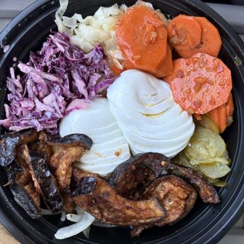 Asli Mediterranean Grill - Sabich (plate) - Kebab Near Me - Denver, Colorado