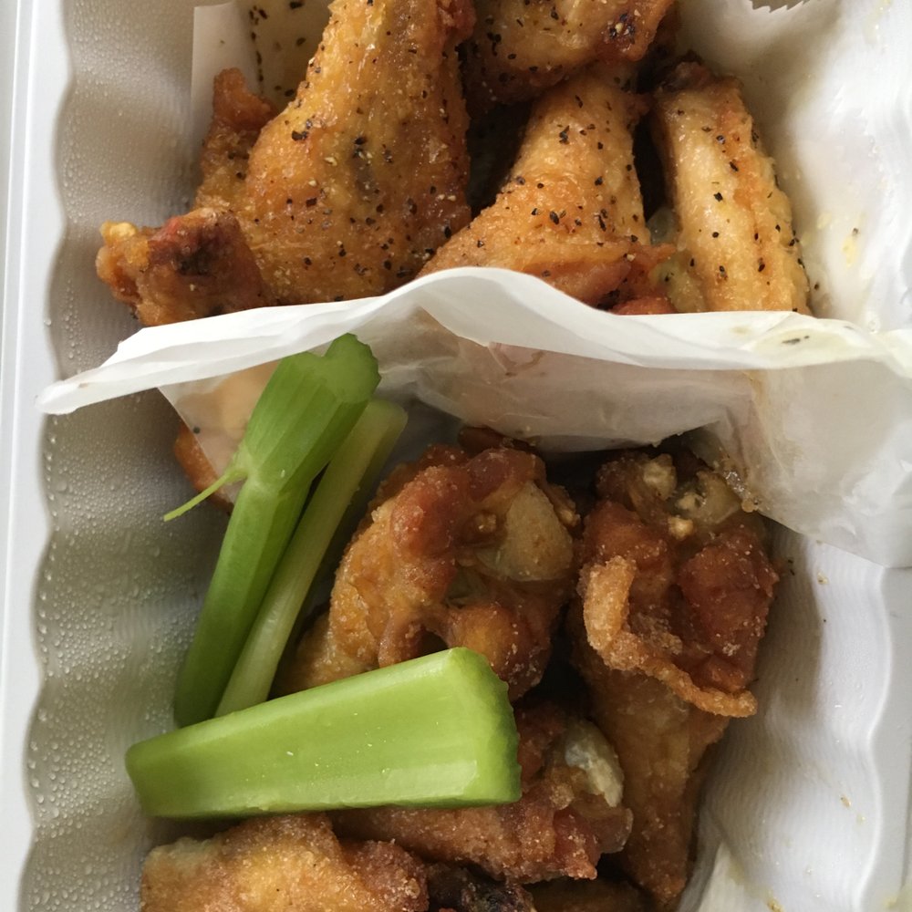 Honey lemon pepper and honey garlic Honey lemon pepper and honey garlic