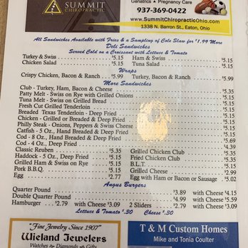 Eaton Place Restaurant - Menu - Diners Near Me - Eaton, Ohio