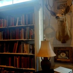 Larry Jackson Fine Art & Antiques - Great collection of very old books. Such neat finds here!