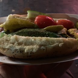 Chicago hot dog