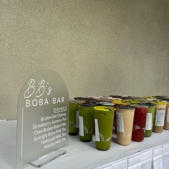Now & Forever Love - Boba bar which they were able to pick up - Wedding Planning Near Me - El Segundo, California Now & Forever Love - Boba bar which they were able to pick up - Wedding Planning Near Me - El Segundo, California