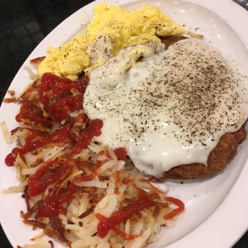 Barnside Diner - Country fried steak platter with eggs - Diners Near Me - Alexandria, Virginia Barnside Diner - Country fried steak platter with eggs - Diners Near Me - Alexandria, Virginia