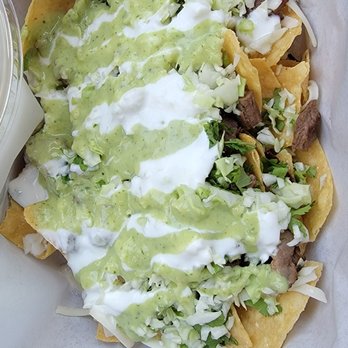 The Taco Man - Sampler nachos...  looks delish!!! - Tacos Near Me - Glendora, California