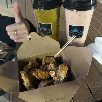 Cafe LaTTea - Popcorn chicken and drinks - Cafes Near Me - Cupertino, California