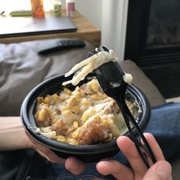 Piece of plastic in Famous Bowl Fill Up