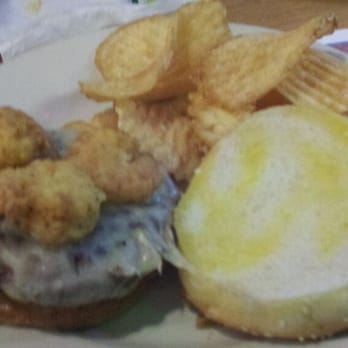 Bonnie C's Cafe - Surf & Turf cheeseburger - Italian Near Me - Slidell, Louisiana