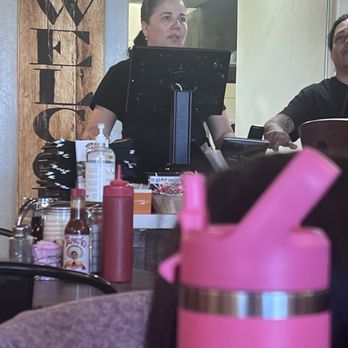 Taste Cafe - Here is the staff member that came all the way to tell me no water bottle on the table. - Breakfast & Brunch Near Me - Half Moon Bay, California