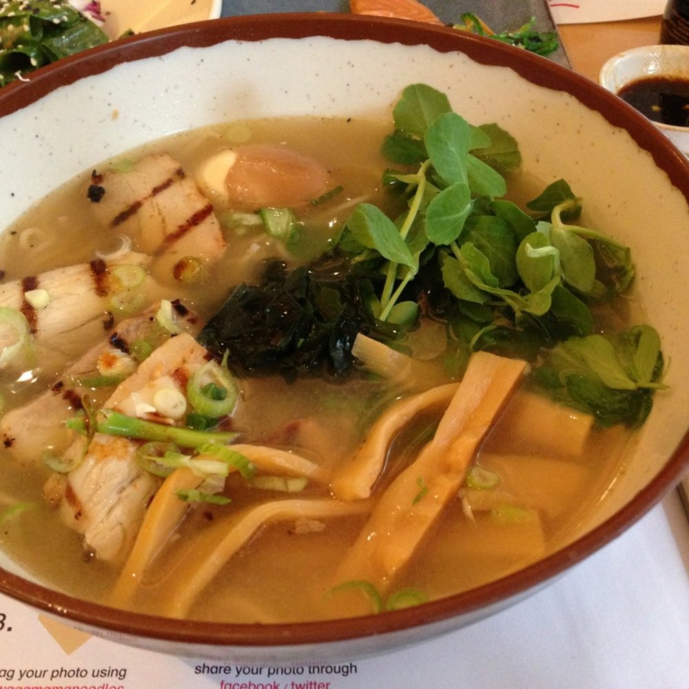 Wagamama - Pork ramen - Japanese Near Me - London, XGL