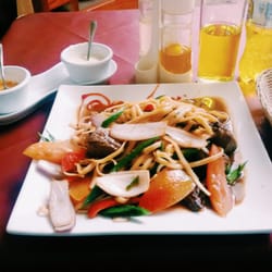 La Casona del Ají Seco - Fetuccini con lomo salteado