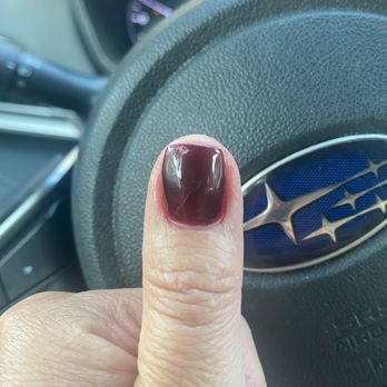 Lovely Nails - Curved nail, not evenly filed - Nail Salons Near Me - Austin, Texas Lovely Nails - Curved nail, not evenly filed - Nail Salons Near Me - Austin, Texas