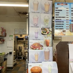 Paradise Donuts & Ice Cream - Blended drink menu