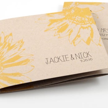 Down-to-Earth Paperworks - Rustic Sunflower Wedding Invitation - Cards & Stationery Near Me - Saint Louis, Missouri Down-to-Earth Paperworks - Rustic Sunflower Wedding Invitation - Cards & Stationery Near Me - Saint Louis, Missouri