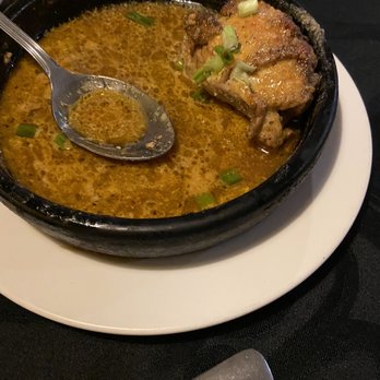 Saperavi - a bowl of soup with a spoon in it - Middle Eastern Near Me - Winnipeg, Manitoba
