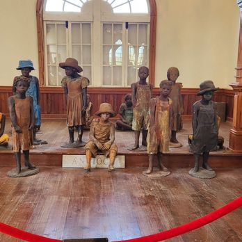 Whitney Plantation - Beautiful sculptures representing enslaved children of the plantation. - Museums Near Me - Wallace, Louisiana
