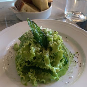 Fiorella - Mafaldine with spinach pesto - Pasta Shops Near Me - Philadelphia, Pennsylvania
