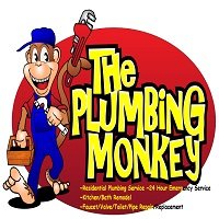The Plumbing Monkey Logo