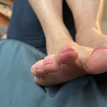 Milano Nails Spa - Cut my moms toe - Nail Salons Near Me - Hemet, California