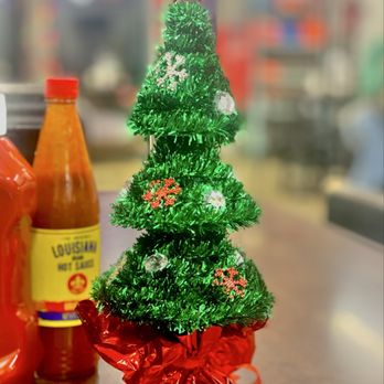 Pea-Soup's Lott-A-Freeze - LOVE! Merry Christmas! Adorable Christmas Trees on all the tables OuiOui. - American Near Me - Indianola, Mississippi Pea-Soup's Lott-A-Freeze - LOVE! Merry Christmas! Adorable Christmas Trees on all the tables OuiOui. - American Near Me - Indianola, Mississippi
