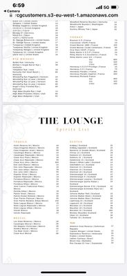 Menu photo 5 The Lounge San Francisco, CA Menu photo 5 The Lounge San Francisco, CA