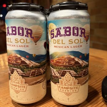 Campsite Brewing Company - TO-GO Sabor Del Sol Mexican Lager Crowler - Brewpubs Near Me - Covina, California