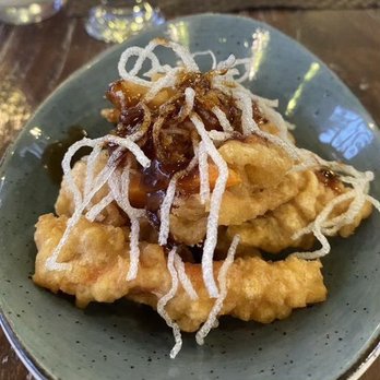 Tortuga Beach - Tempura vegetables - Tapas Bars Near Me - Cabo San Lucas, BCS