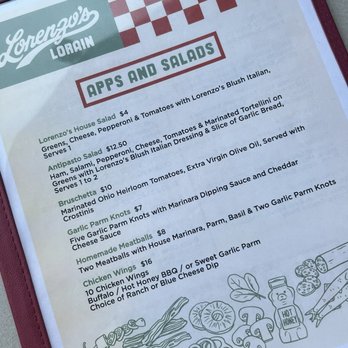 Lorenzos Pizzaria - Menu - Pizza Near Me - Lorain, Ohio