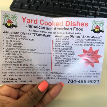 Yard Cooked Dishes - Menu - Caribbean Near Me - Charlotte, North Carolina Yard Cooked Dishes - Menu - Caribbean Near Me - Charlotte, North Carolina