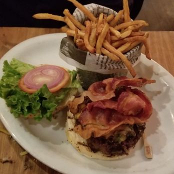 Brewology - Speonk - Burger and fries - New American Near Me - Speonk, New York