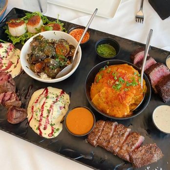 TRIS - Steak board # you must have it - New American Near Me - The Woodlands, Texas TRIS - Steak board # you must have it - New American Near Me - The Woodlands, Texas