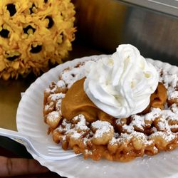 Circleville Pumpkin Show - Pumpkin creme funnel cake