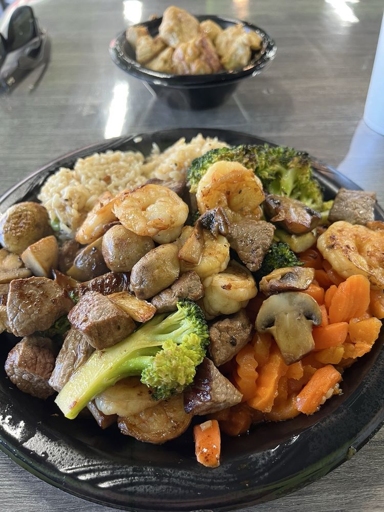 Food from Mishima Express Japanese Cuisine