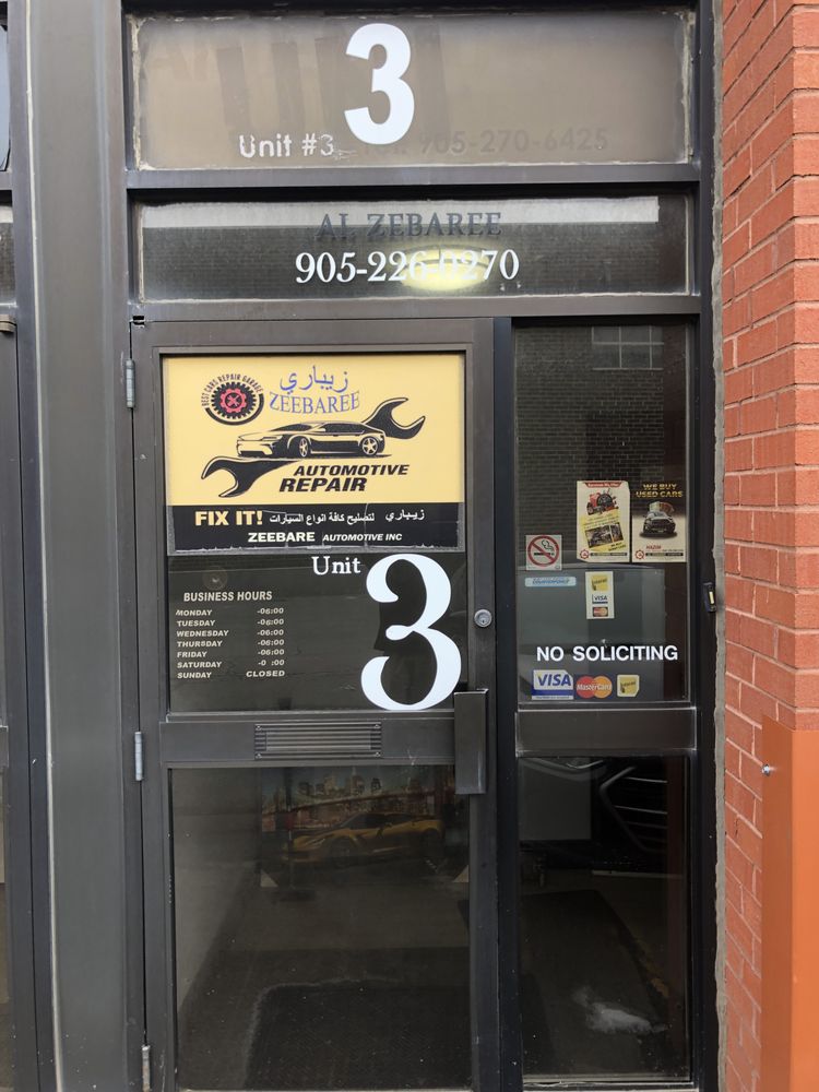ALZEEBAREE AUTOMOTIVE Updated August 2024 3181 Wolfedale Road, Mississauga, Ontario Oil