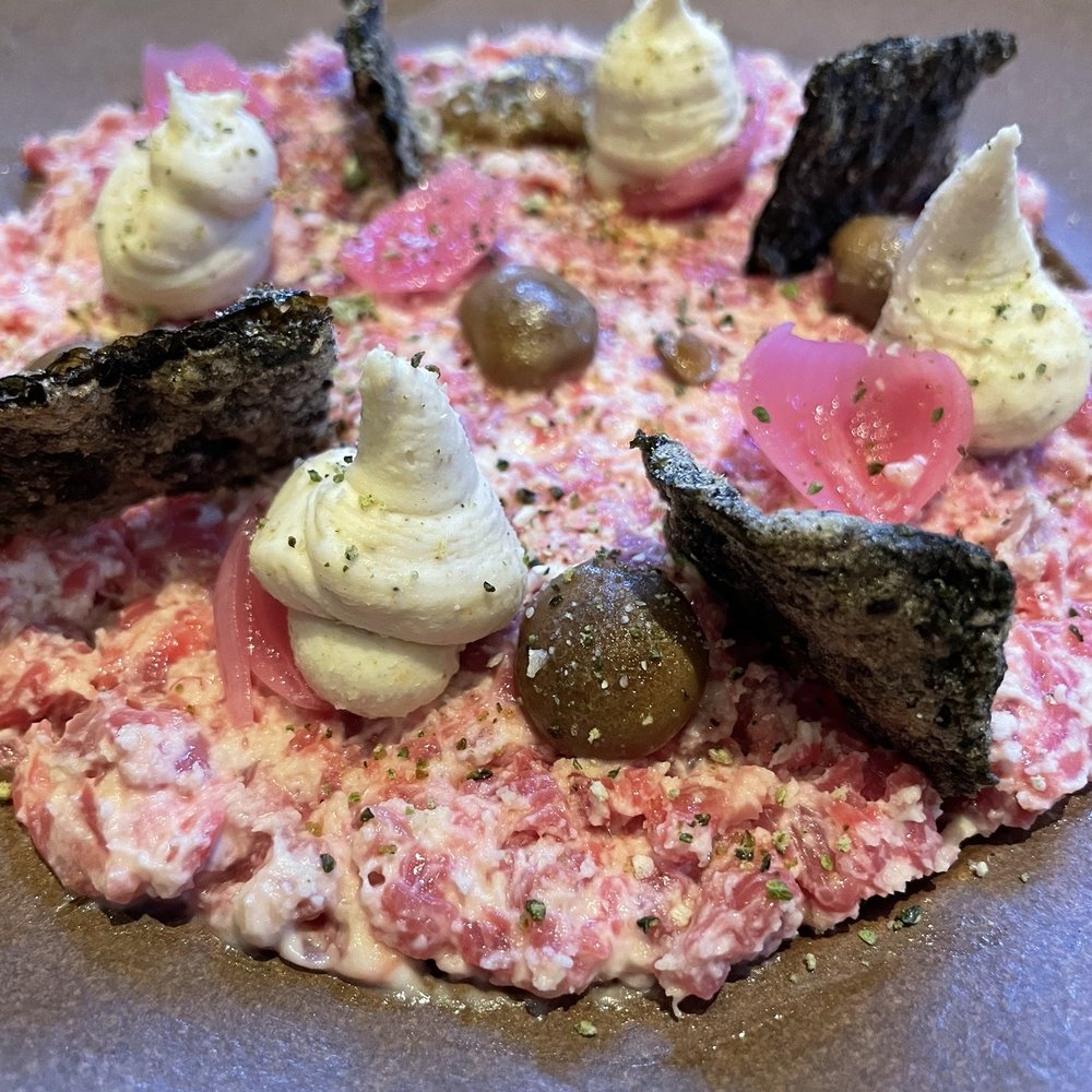 Villon - Beef tartare 3.5 stars - New American Near Me - San Francisco, California Villon - Beef tartare 3.5 stars - New American Near Me - San Francisco, California