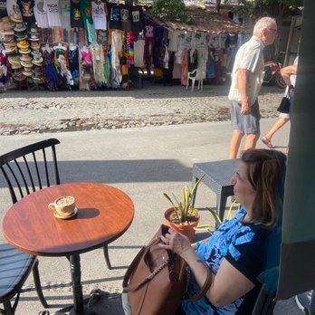 Petricor - cute patio area for people watching - Coffee & Tea Near Me - Puerto Vallarta, JAL Petricor - cute patio area for people watching - Coffee & Tea Near Me - Puerto Vallarta, JAL