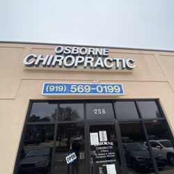 Osborne Chiropractic Clinic of Rolesville - Front door