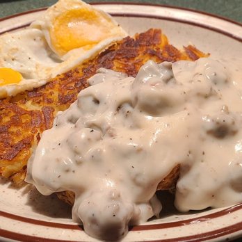 Montanan Steakhouse - Biscuits and gravy and hash browns and eggs - Steakhouses Near Me - Lincoln, Montana Montanan Steakhouse - Biscuits and gravy and hash browns and eggs - Steakhouses Near Me - Lincoln, Montana